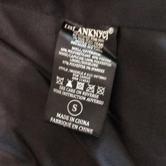 NWOT Blank NYC Black Vegan Leather Moto Jacket. Size Small - Picture 4 of 4